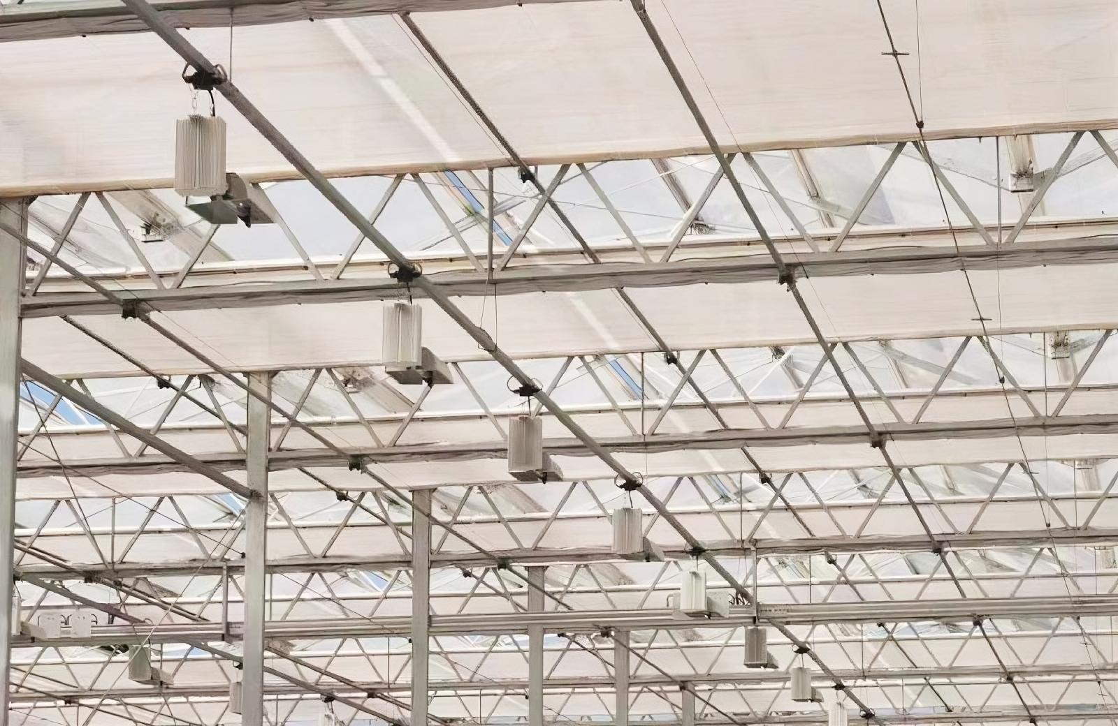 Curtain System of Commercial Greenhouse Made by INSONGREEN
